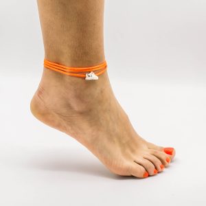 Dogma Orange Anklet