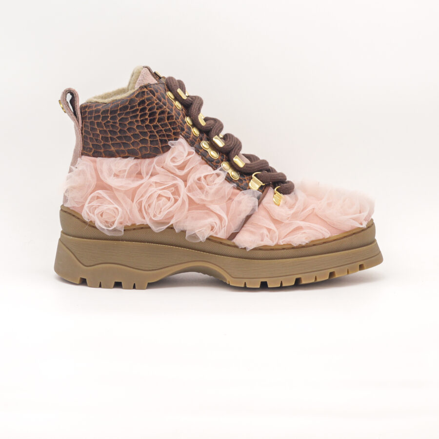 Bota Friendly Fire Madame Pink Tulle