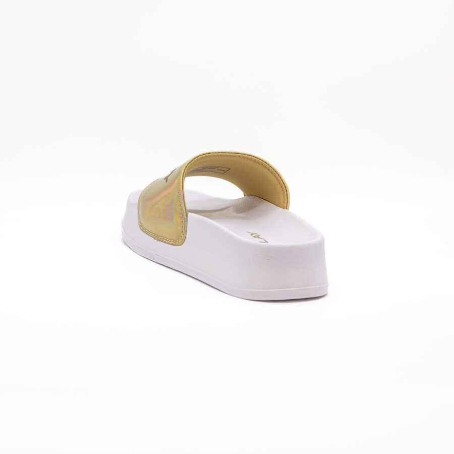 Chinelo Replay New Lotty Iridescent Dourado