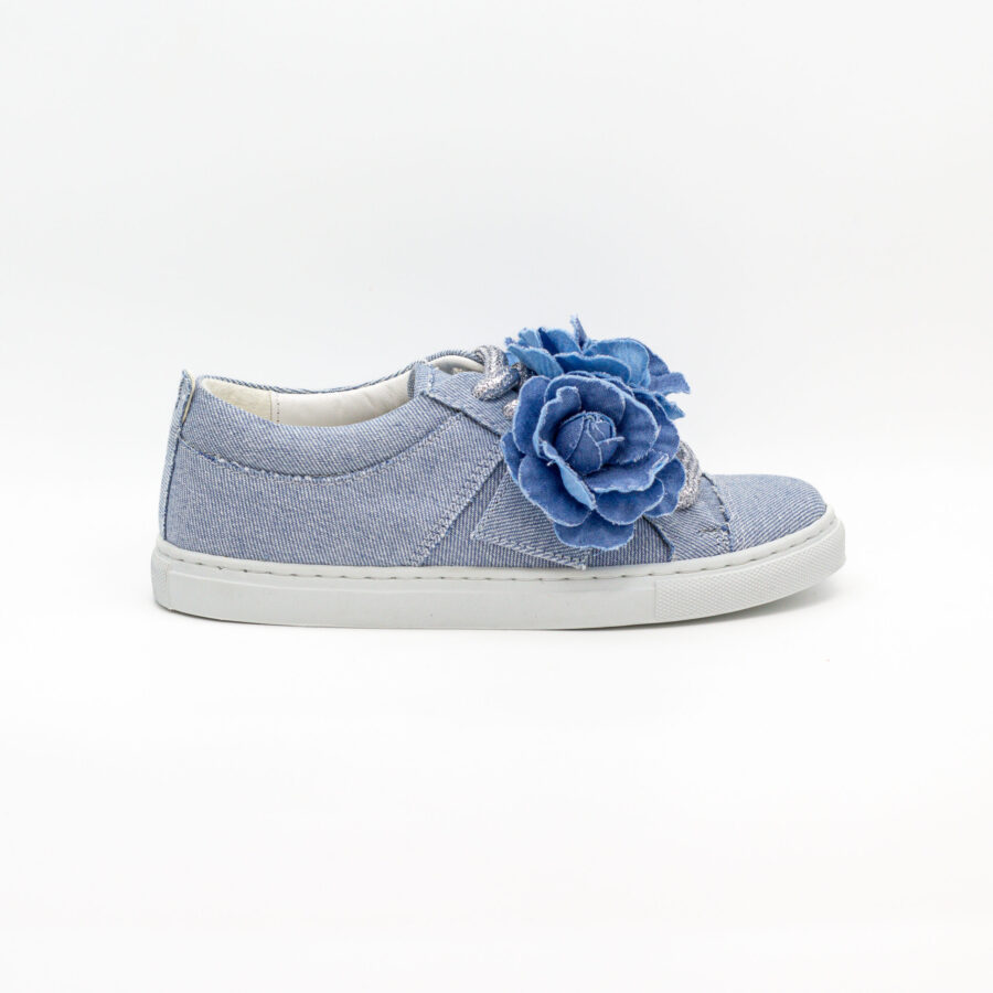 Sapatilha Friendly Fire Gala Denim Flower