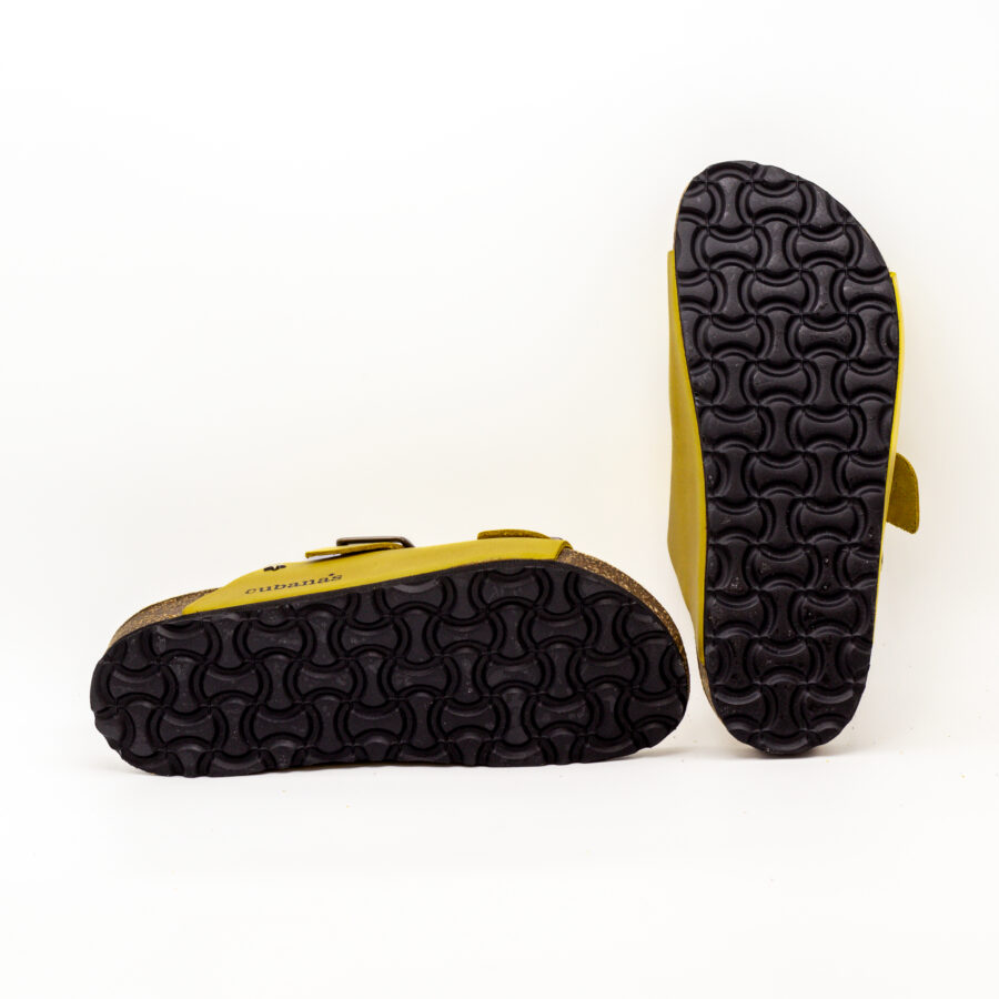 Chinelo Cubanas Comp 100 Amarelo