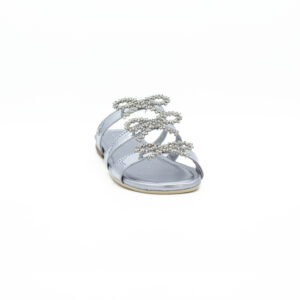 Chinelo Friendly Fire Frida Silver Bows