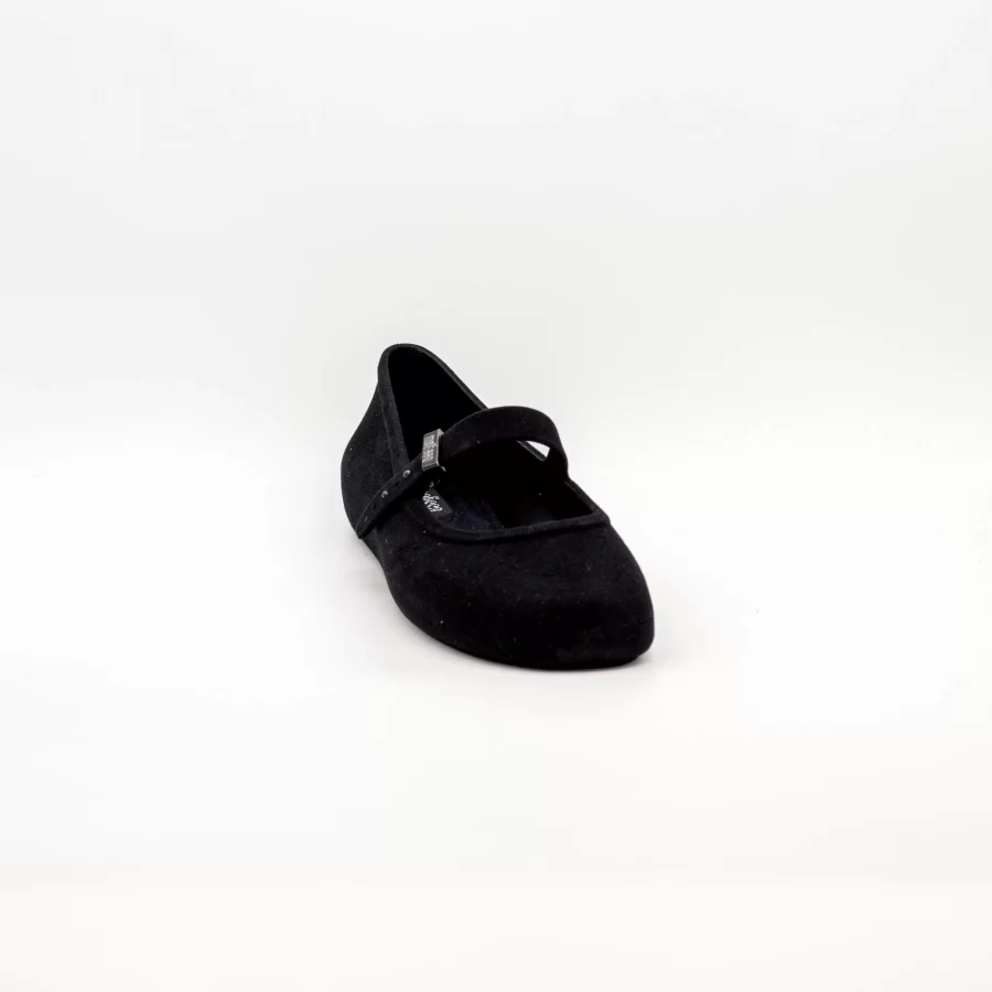 Sabrina Melissa Soft Ballerina Velvet Preto