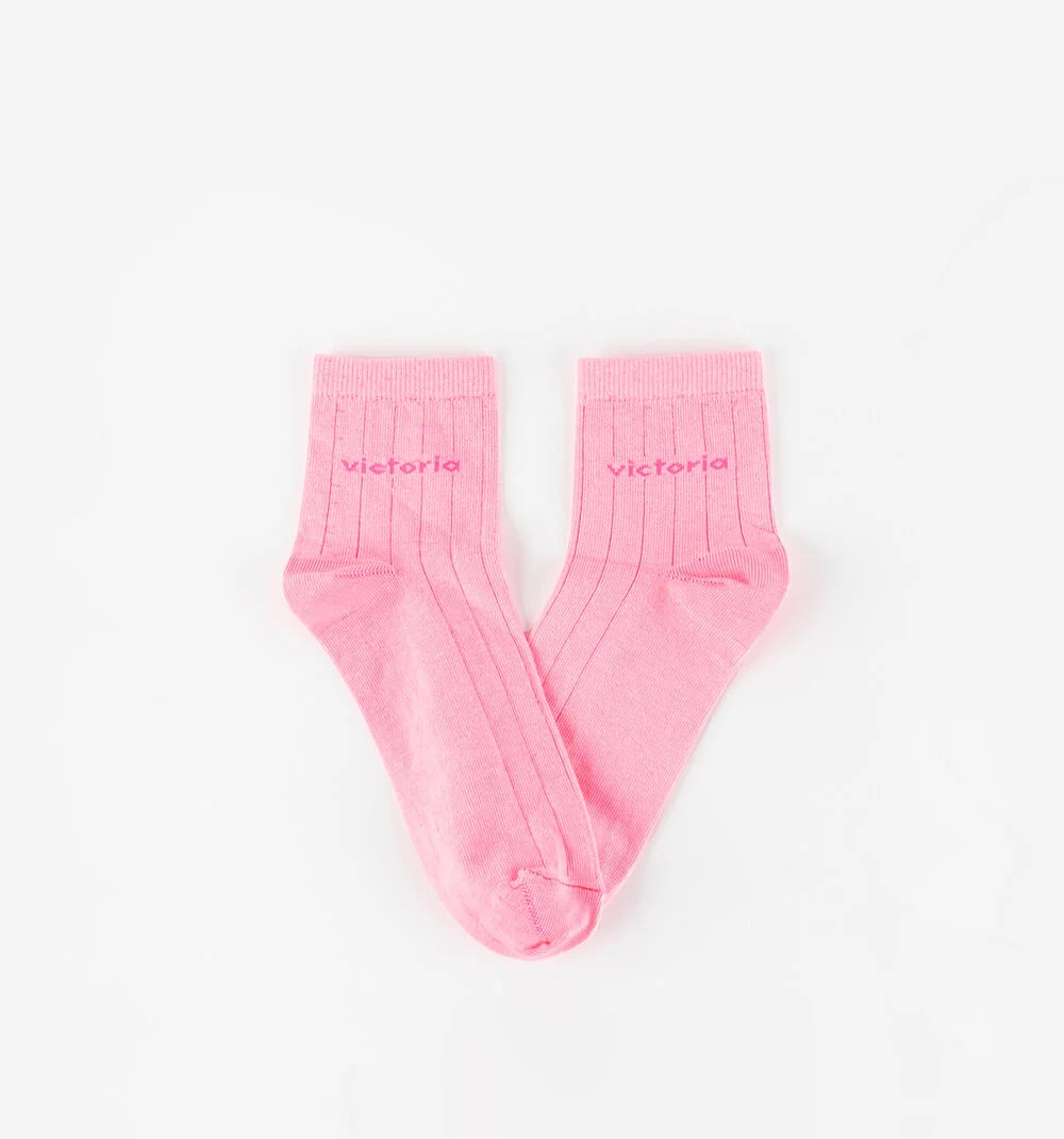 Meias Victoria 9225143 Rosa