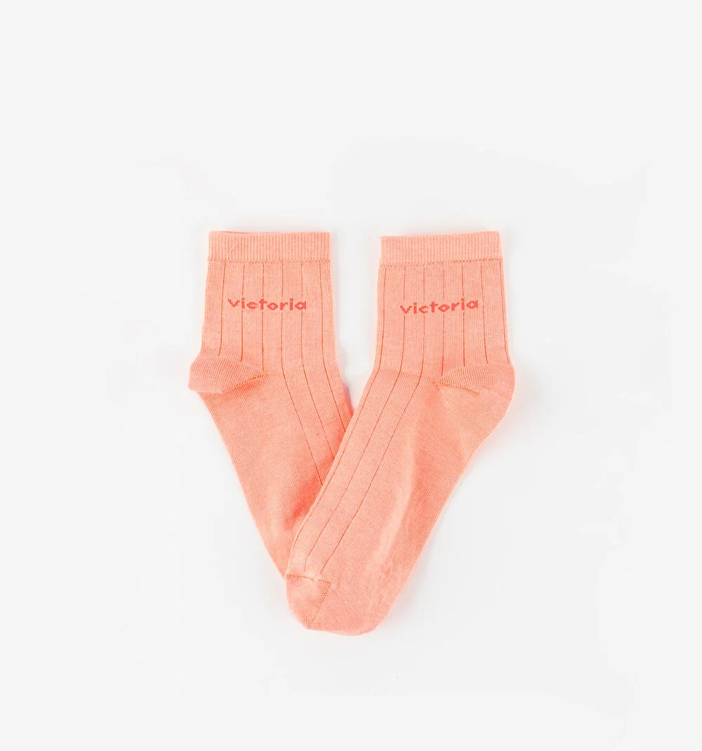 Meias Victoria 9225143 Laranja