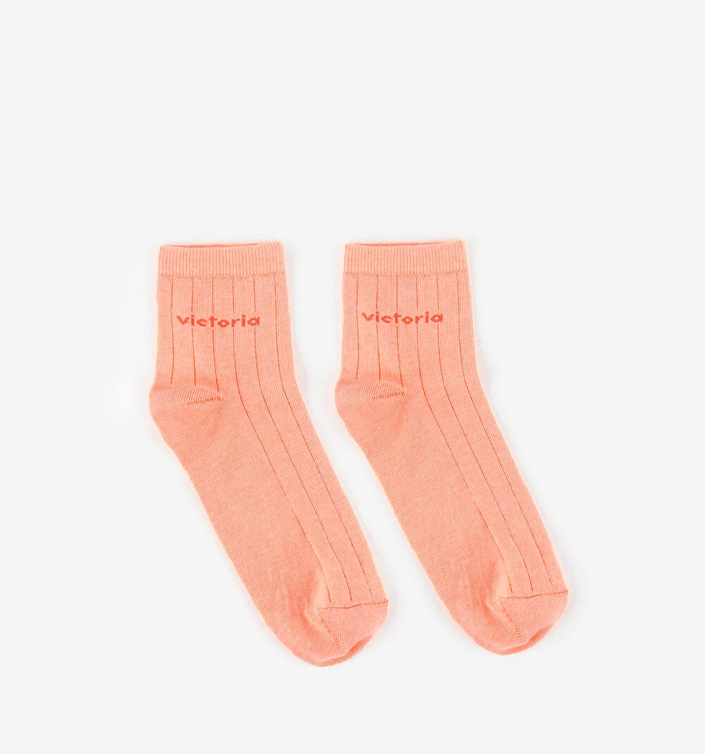 Meias Victoria 9225143 Laranja
