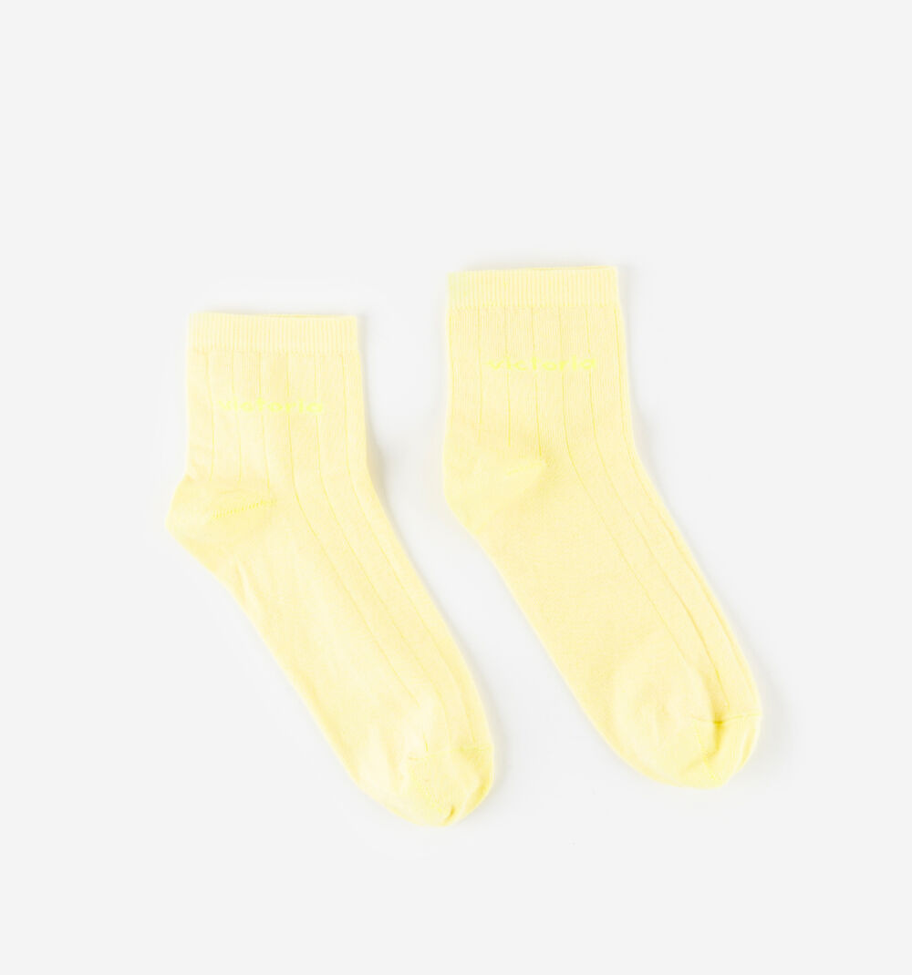 Meias Victoria 9225143 Amarelo