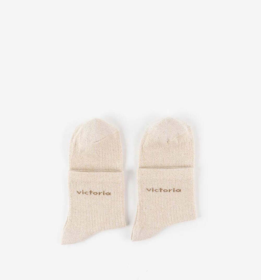 Meias Victoria 9225144 Dourado