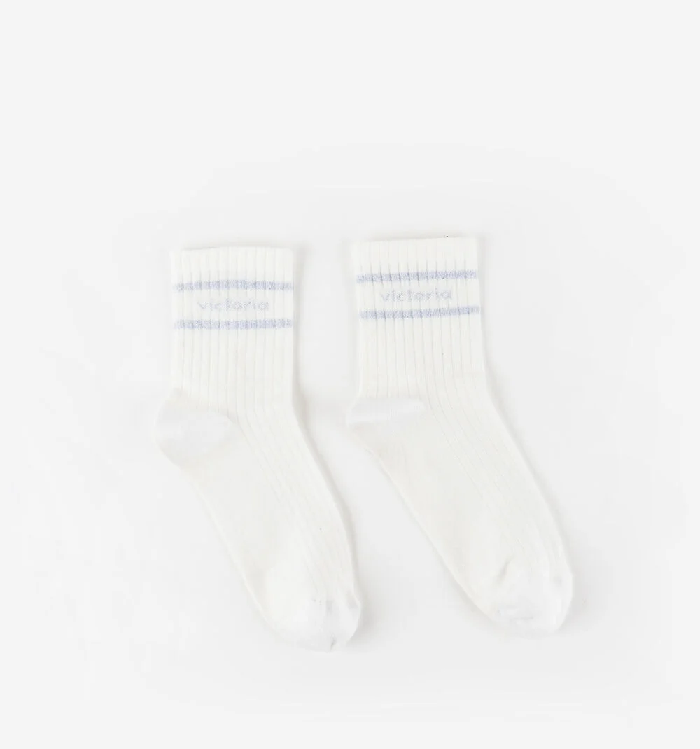 Meias Victoria 9225145 Prateado