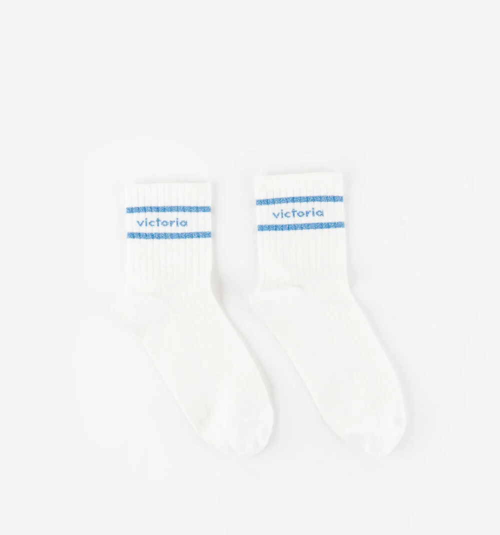 Meias Victoria 9225145 Azul