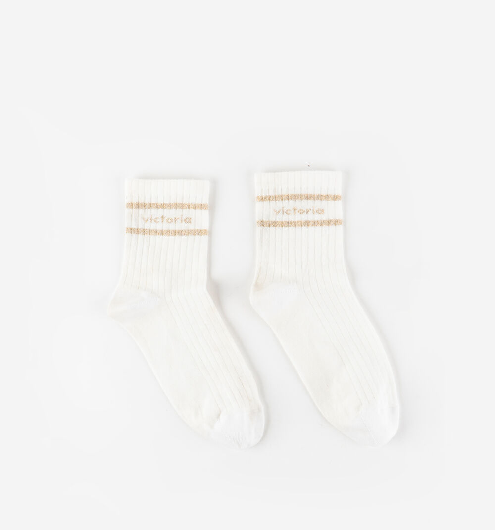 Meias Victoria 9225145 Dourado