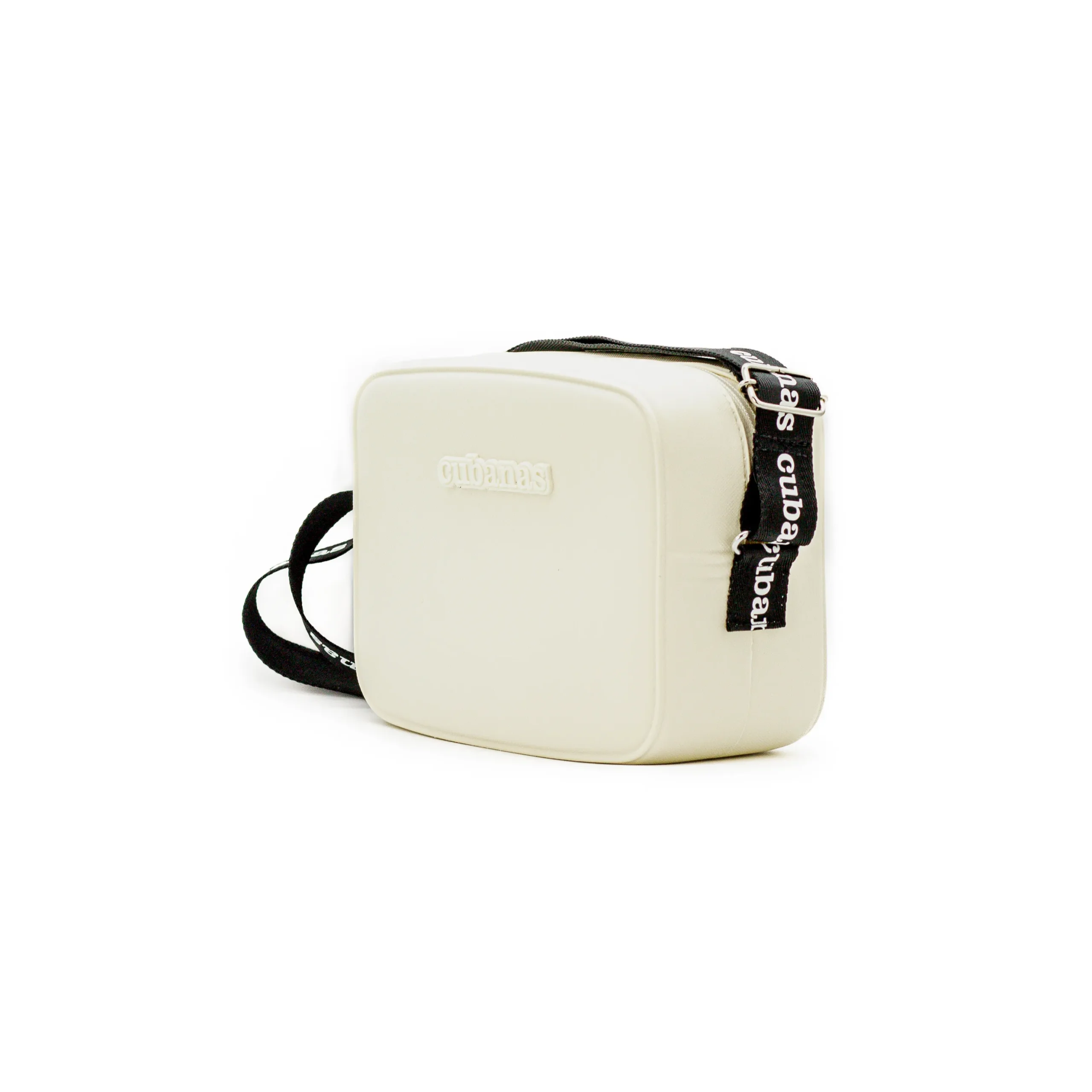 Mala Cubanas Bag 01 em Branco vista lateral
