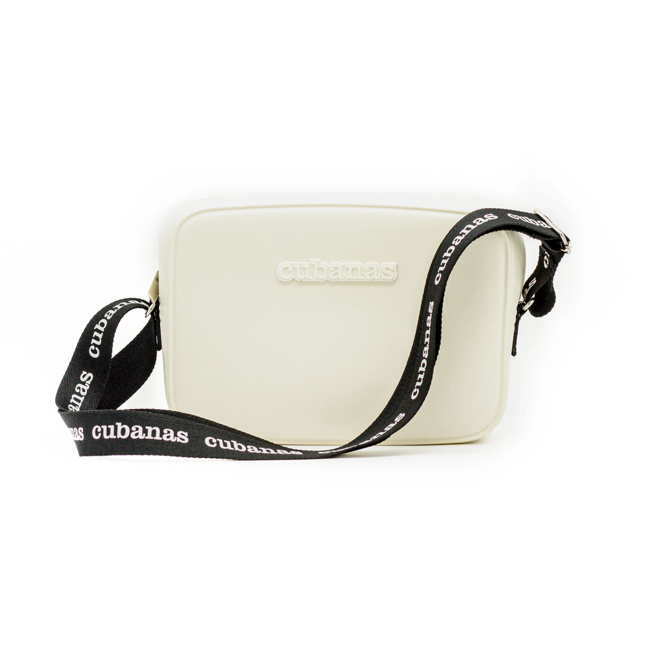 Mala Cubanas Bag 01 em Branco vista frontal