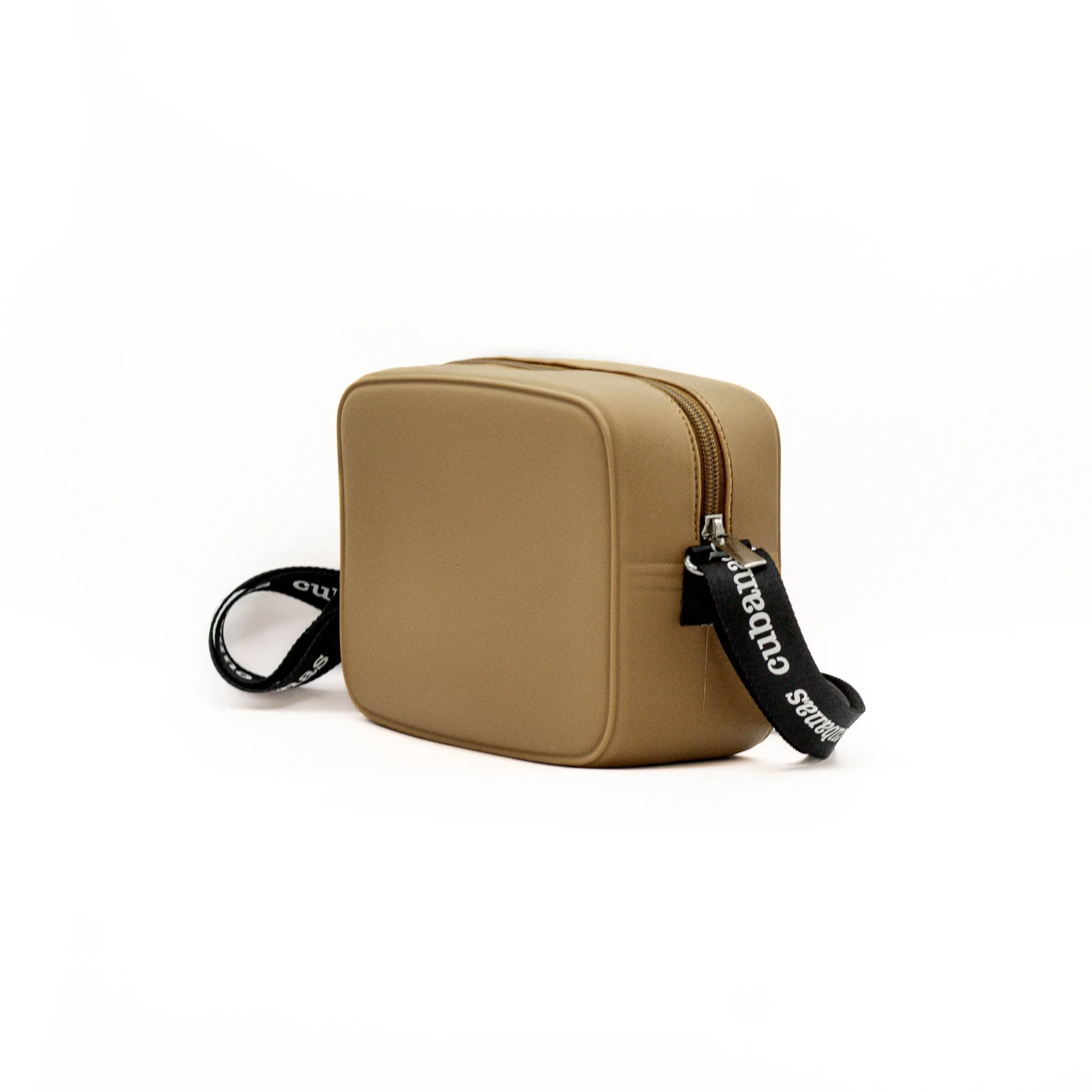 Mala Cubanas Bag 01 em Camel verso