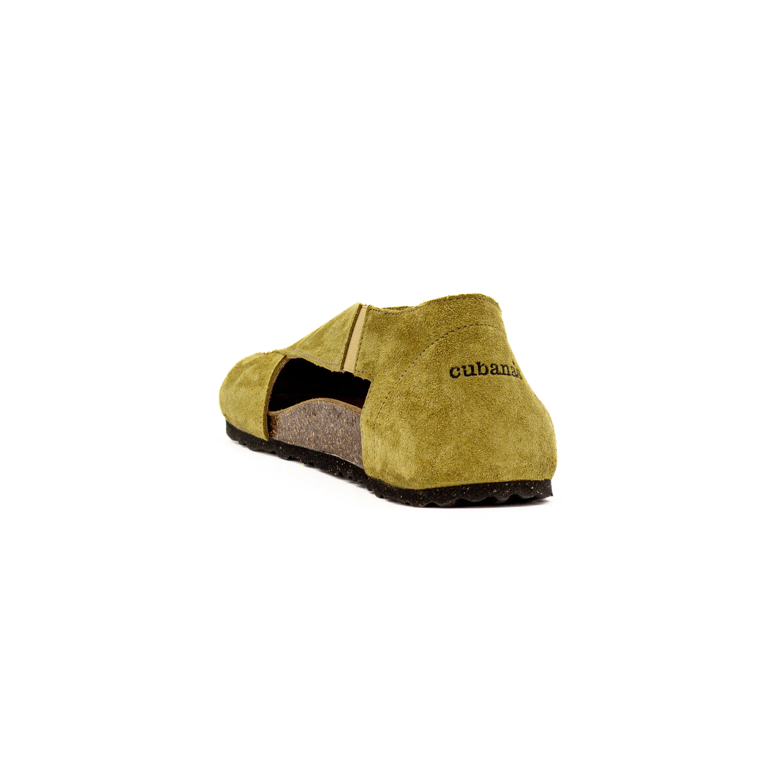 Sandália Cubanas Leonor 100 vista calcanhar