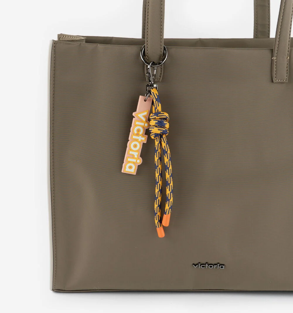 Detalhe da Mala Victoria 9125102 Kaki