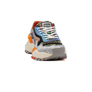 Sapatilha Russel Matos Bib Prateado vista frontal