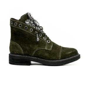 Bota Alma en Pena I251001 Kaki vista lateral