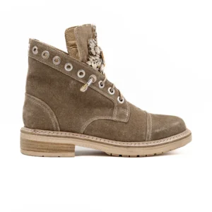 Bota Alma en Pena I251001 em Bege vista lateral