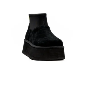 Bota UGG W Classic Mini Dipper Preto vista frontal