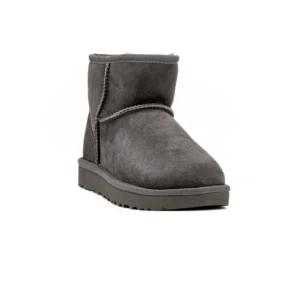 Bota UGG W Classic Mini II Cinzento vista frontal