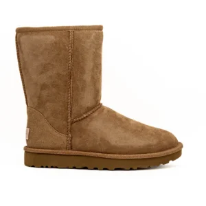 Bota UGG W Classic Short II Camel vista lateral