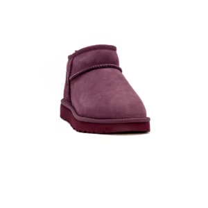 Bota UGG W Classic Ultra Mini II Magenta vista frontal