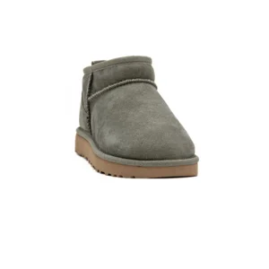 Bota UGG W Classic Ultra Mini II Verde vista frontal