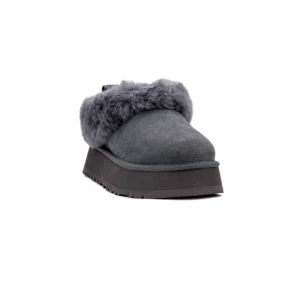 Bota UGG W Tazzelle Cinzento vista frontal