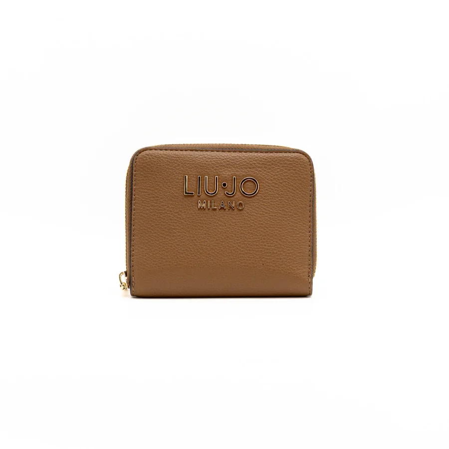 Carteira Liu Jo AF5156 em Camel vista frontal