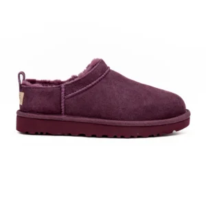 Chinelo UGG W Classic Micro Magenta vista lateral