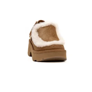 Chinelo UGG W New Heights Esmee Clog Camel vista frontal