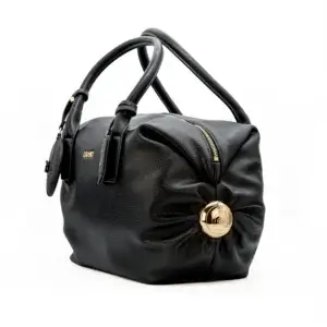 Mala Liu Jo AF5027 em preto vista lateral