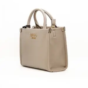 Mala Liu Jo AF5192 em bege vista lateral