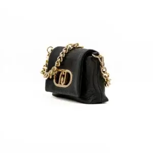 Mala Liu Jo AF5269 em preto vista lateral