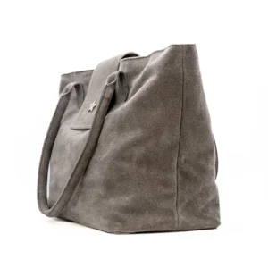 Mala Cubanas Lux 104 Cinzento vista lateral