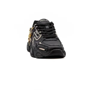 Sapatilha Replay Destiny W Clean em Preto vista frontal