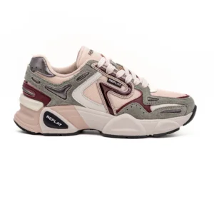 Sapatilha Replay Destiny W Melt em Rosa vista lateral