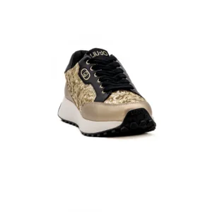 Sapatilha Liu Jo Lolo 20 Dourado vista frontal