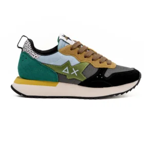 Sapatilha Sun68 Stargirl Multicolor em Cinzento vista lateral