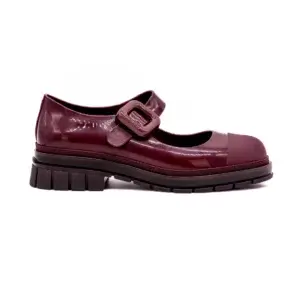 Sapato Melissa M.June bordeaux vista lateral