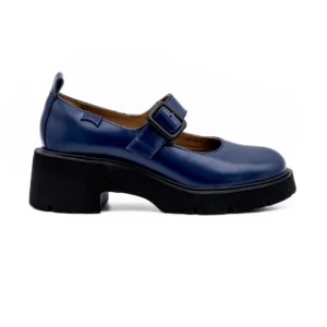 Sapato Azul Camper Milah vista lateral