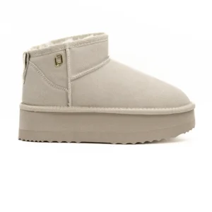 Bota Liu Jo Jane 01 Bege vista lateral