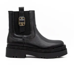 Bota Liu Jo Love 63 Preto vista lateral