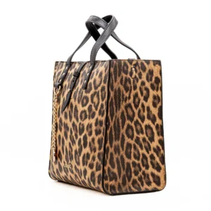 Mala Liu Jo AF5026 Leopardo vista lateral