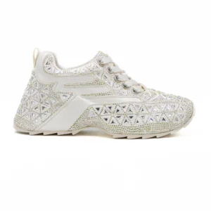 Sapatilha Exé 2988-19 Branco vista lateral