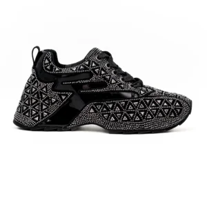 Sapatilha Exé 2988-19 Preto vista lateral