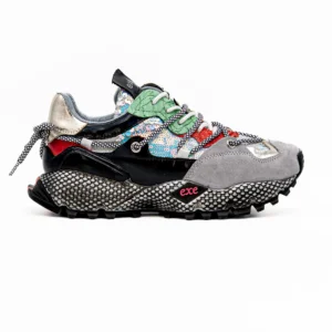 Sapatilha Exé 8830-2 Verde vista lateral