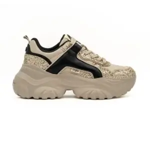 Sapatilha Buffalo Bliss Glam vista lateral