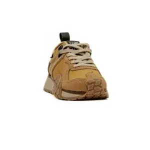 Sapatilha Palladium Troop Runner em Camel vista frontal